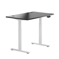 Datorgalds regulējams augstums Up Up Bjorn B-57021PT/W-ED22-80M, 120 cm x 75 cm, 72 - 120 cm, balta krās./melna krās./pelēka krās.