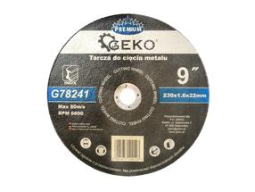 Pjovimo diskas Geko G78241, 230 mm x 1.6 mm x 22.23 mm