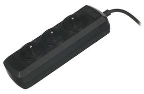 Pikendusjuhe ActiveJet, 1.5 m, 3 pesa, must v.