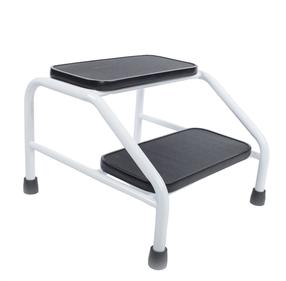 Pakāpiena soliņš Kid-Man KM-02-W06-2 02-W06-2, 46 cm, balta krās.