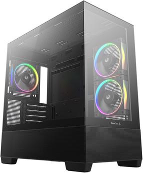 Arvuti korpus Deepcool CG380 3F, must v.