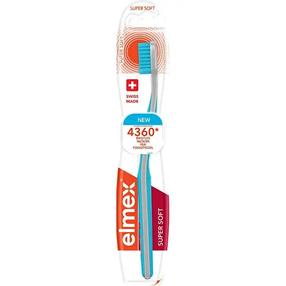 Dantų šepetėlis Elmex Super Soft, mėlyna sp.