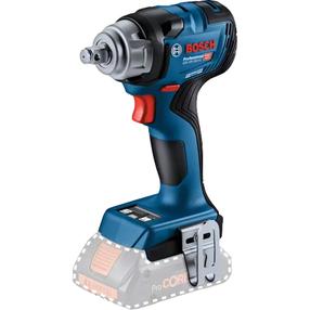 Akumuliatorinis smūginis veržliasukis be akumuliatoriaus Bosch GDS 18V-330 HC Professional