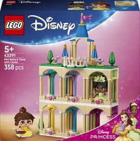 Konstruktorius LEGO® ǀ „Disney Princess“ Mini Belė ir Tiana su pilimi 43291, 358 vnt.