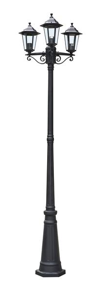 Pastatomas lauko šviestuvas Domoletti Arna, 15W, E27, IP44, juoda sp., 55 cm x 212 cm