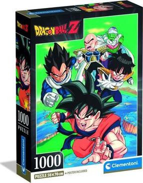 Puzle Clementoni Anime Dragon Ball 37051, 70 cm x 50 cm, 1000 gab., daudzkrāsaina