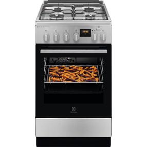Dujinė viryklė su elektrine orkaite Electrolux 600 serija „SteamBake“ LKK560211X