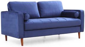 Sofa Hanah Home Rome 560ARE1515, mėlyna sp., 90 x 175 cm x 70 cm