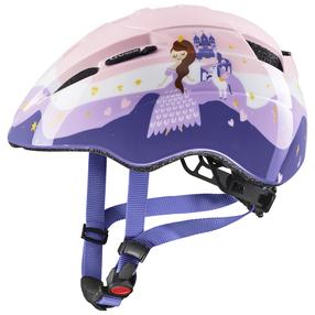 Jalgrattakiiver lastele Uvex Kid 2, violetne v., 46-52 cm