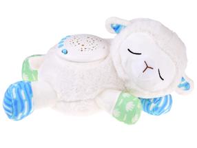 Sienas un griestu projektors Soft & Cuddle Sheep, balta krās.