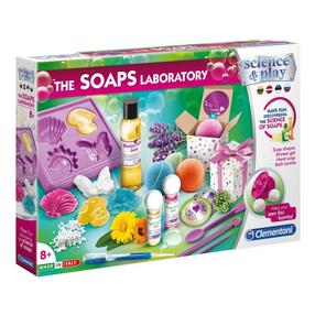 Muilo gaminimo rinkinys Clementoni The soaps laboratory, įvairių spalvų