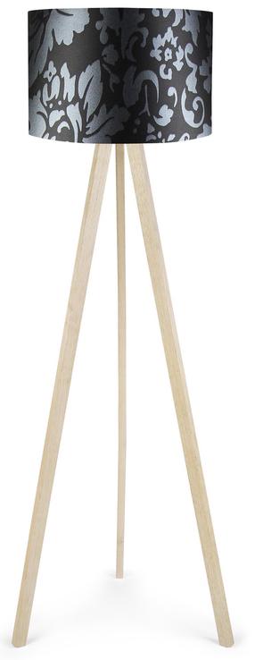 Stāvlampa Opviq AYD 1216, 60 W, E27, melna krās./pelēka krās.