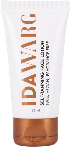 Savaiminio įdegio kremas veidui Ida Warg Beauty, 50 ml