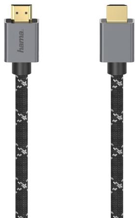 Kabelis Hama HDMI - HDMI 2.1 8K Premium HDMI, HDMI, 2 m, melna krās.