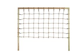 Kāpšanas kāpnes bērniem Climbing Net, 270 cm x 150 cm, brūna krās.