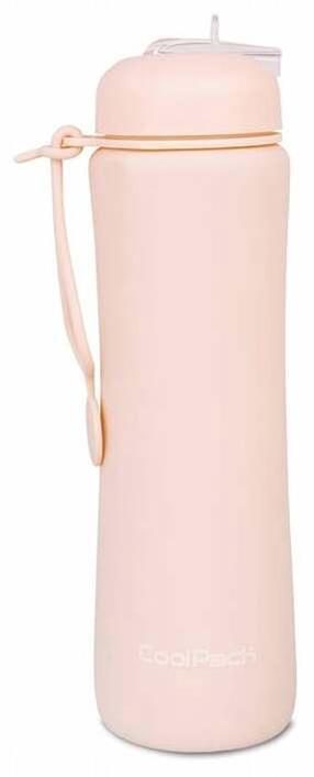 Kokteilių plaktuvas - gertuvė sportui CoolPack, rožinė sp., plastikas, 0.6 l