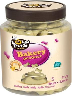 Koeramaius Lolo Pets Classic Bakery Product Vanilla Bones - S, 0.21 kg