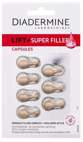 Sejas kapsulas, sejai Diadermine Lift+ Super Filler, 7 gab.