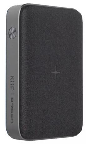 Lādētājs-akumulators (Power bank) Orsen, 10000 mAh, 37 W, melna krās.