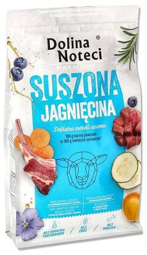 Sausā suņu barība Dolina Noteci Premium, jēra gaļa, 9 kg