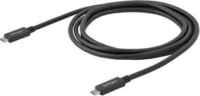 Кабель StarTech USB-C to USB-C USB Type-C, USB Type-C, 0.5 м, черный цв.