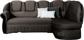 Kampinė sofa Lord Monolith 29, tamsiai ruda sp., dešininė, 180 x 243 cm x 105 cm