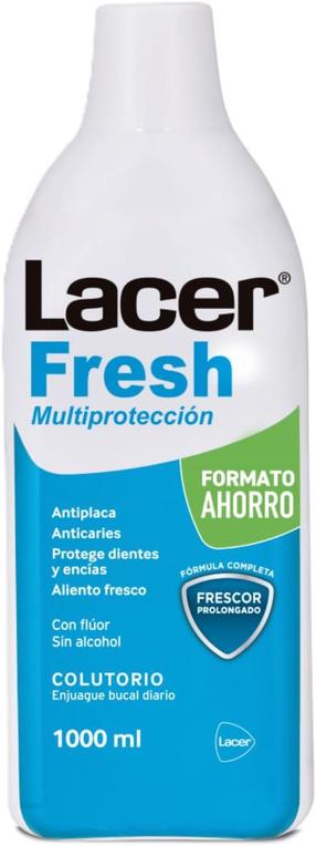Burnos skalavimo skystis Lacer Fresh, 1000 ml