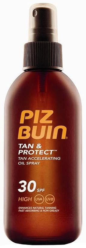 Масло для ухода за загаром Piz Buin Tan & Protect Tan Accelerating SPF30, 150 мл