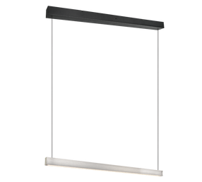 Šviestuvas lubų Trio Wallace, LED, 2300 - 4000 °K, 1 x 29 W, nikelio sp. / juoda sp.