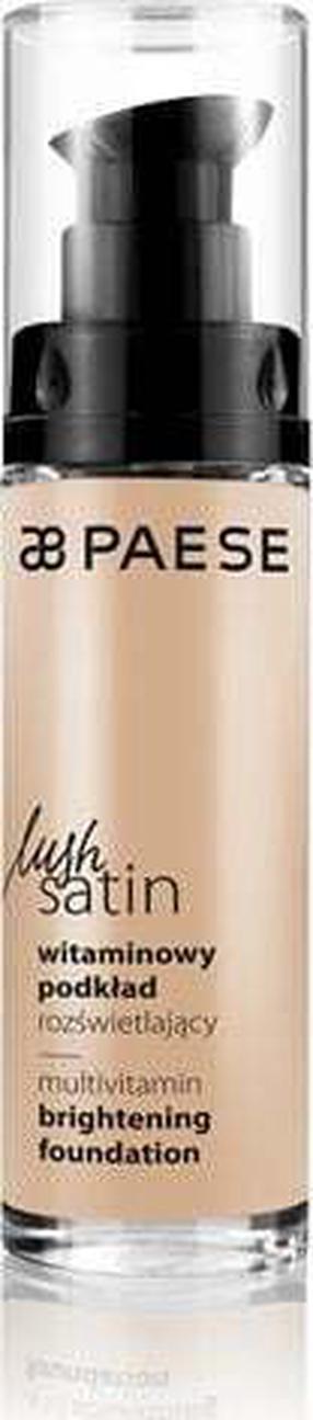 Skystas makiažo pagrindas Paese Multivitamin Brightening Lush Satin, 31 warm beige, 30 ml