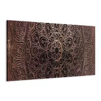 Reprodukcija Artgeist Mandala: Amber Silence N6563PWD, 120 cm x 40 cm