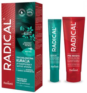 Matu kopšanas produktu komplekts Farmona Radical, 70 ml
