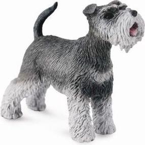 Žaislinė figūrėlė Collecta Schnauzer 88752, 5.7 cm, pilka sp.