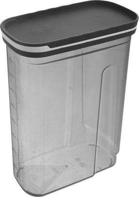 Lielapjoma produktu konteiners Orion, 2.7 l, 19.5 cm x 9.5 cm, pelēka krās.