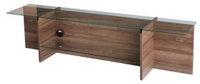 ТВ стол Kalune Design Escape, ореховый цв., 35 см x 158 см x 40 см