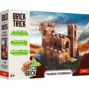 Konstruktorius Trefl Brick Trick Fortress, 220 vnt., ruda sp.