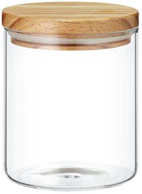 Lielapjoma produktu konteiners Ambition Nordic, 1 l, caurspīdīga krās./brūna krās.