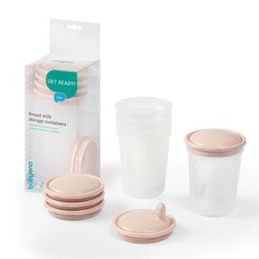 Piena trauciņš BabyOno Get Ready 1028/01, 200 ml, 0 mēn., plastmasa, rozā krās.