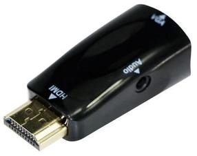 Adapteris Gembird HDMI to VGA HDMI Male (vyriška), VGA Female (moteriška), juoda