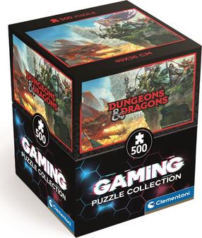 Пазл Clementoni Dungeons & Dragons 35562, 36 см x 49 см, 500 шт., многоцветный