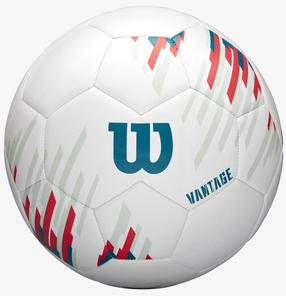 Futbola bumba Wilson NCAA Vantage WS300400105, 5 izmērs, balta krās./daudzkrāsaina