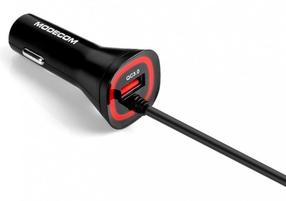 Auto telefona lādētājs Modecom, USB/USB-C