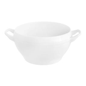 Puljongikauss, komplekt Luminarc Trianon, 450 ml, 16.5 cm x 12 cm x 6.8 cm, Ø 12 cm, valge v., klaas