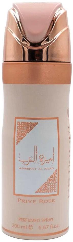 Deodorant naistele Lattafa Ameerat Al Arab Prive Rose, 200 ml
