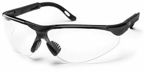 Aizsargbrilles Active Gear Active Vision V140, caurspīdīga krās./melna krās., Universāls izmērs