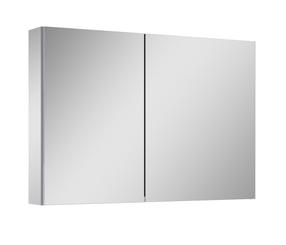 Piekarināms vannas istabas skapis ar spoguli Elita Basic 904662, pelēka krās., 12.9 cm x 90.6 cm x 61.8 cm
