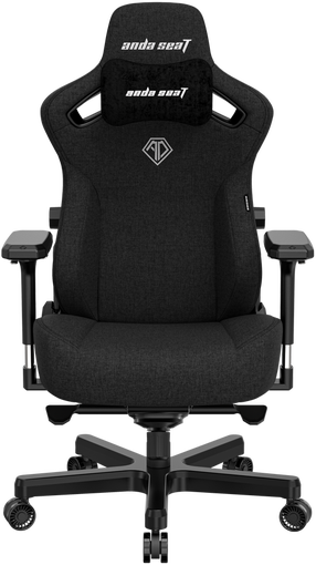Mänguri tool Anda Seat Kaiser 3 XL Fabric, 49 x 53.5 x 120 - 134.5 cm, must v.