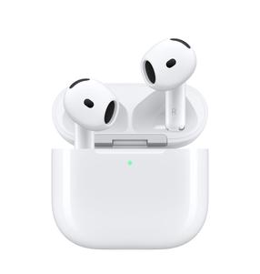 Bezvadu austiņas Apple AirPods 5 Wireless Charging Case MKFT4ZM/A, balts krās.