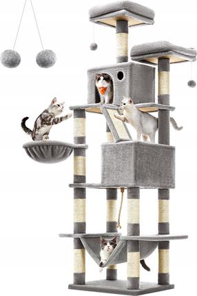 Kraapimispost kassile Mozos Kitty Tree, 60 cm x 50 cm x 206 cm
