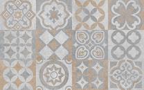 Dekoratyvinė plytelė, keraminė Golden Tile STARK PUNCH, 25 cm x 40 cm, pilka sp.
